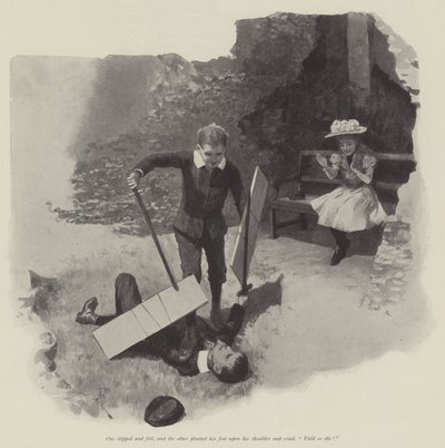 Les cinq ans de tryst, par Walter Besant - Amedee Forestier